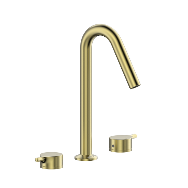 Смеситель для раковины Wasserkraft Рейн (Rhein) 9935BG матовое золото