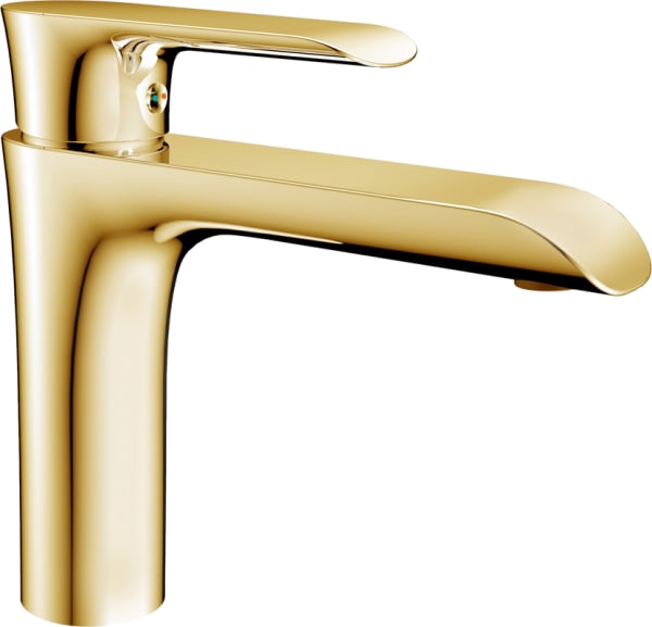 Смеситель для раковины AltroBagno Costanza 0125 Or золото