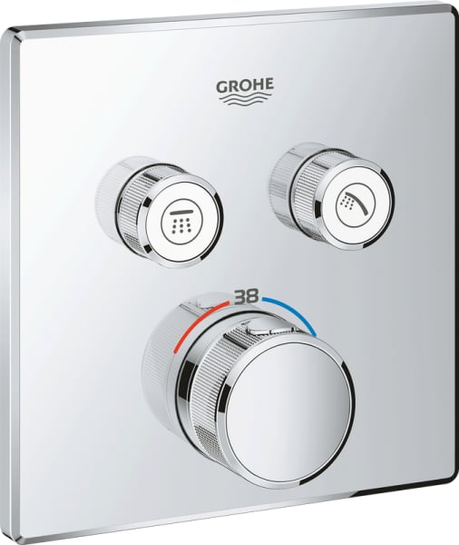 Термостатический смеситель встраиваемый Grohe Grohtherm SmartControl 29124000 для душа