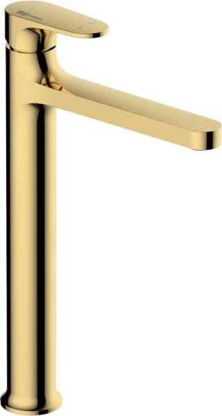 Смеситель для раковины Wasserkraft Neckar 2103H глянцевое золото PVD