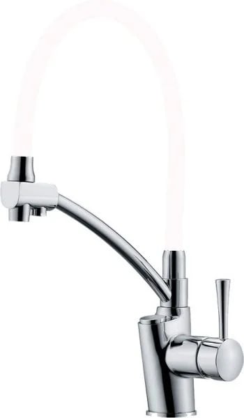 Смеситель для кухни Zorg Sanitary ZR 354-8 YF с гибким изливом