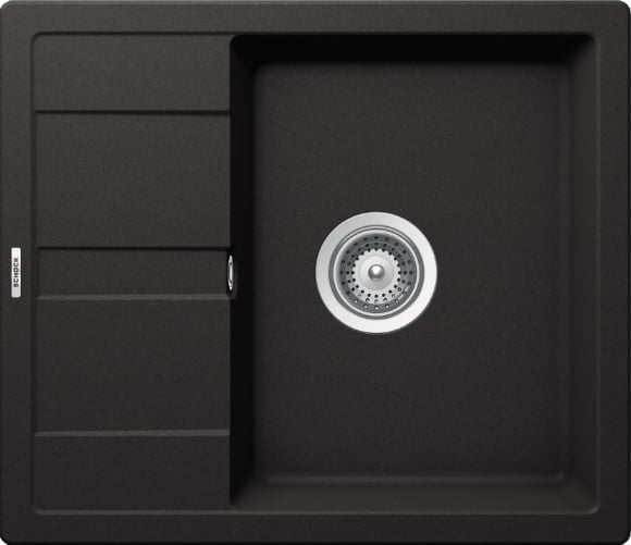 Мойка кухонная Schock Optima 45D Cristalite неро