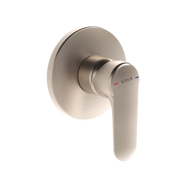 Встраиваемый смеситель VitrA Root Round A4272834EXP, брашированный никель