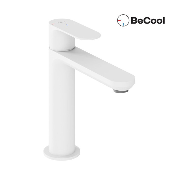 Смеситель для раковины Ravak Eleganta EL 012.11WV BeCool, белый вельвет