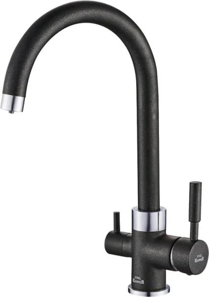 Смеситель для кухни Steel Hammer SH 713 Black Cr