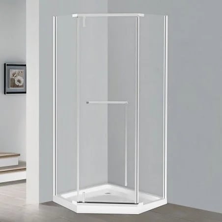 Душевой уголок Esbano Surf ESS-90PR-C 90х90 см, профиль хром, стекло прозрачное