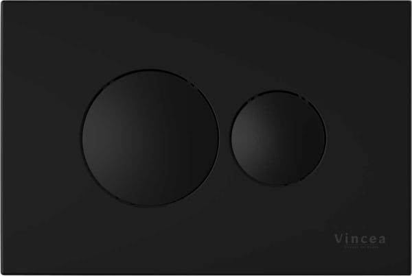 Кнопка смыва Vincea VFP-731MB черная матовая