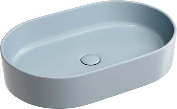 Накладная раковина Ceramicanova Element CN6048MHL серо-голубая матовая