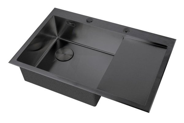 Кухонная мойка ZorG LUX 7851-L GRAFIT