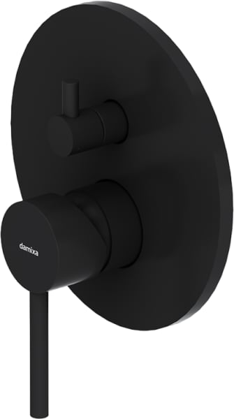 Встраиваемый смеситель Damixa Scandinavian Pure 367100300 С ВНУТРЕННЕЙ ЧАСТЬЮ, черн