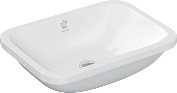 Раковина Berges Ego 55x41, глянцевая белая