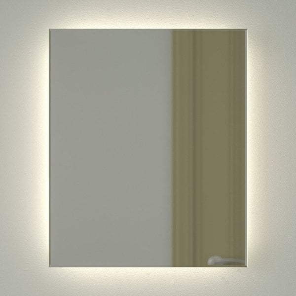 Зеркало Defesto Glow DF 2503 50х60 с LED-подсветкой, 4 500 K, без выключателя