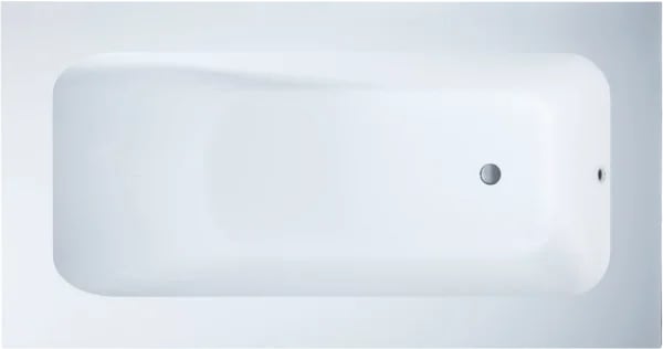 Ванна из искусственного камня Salini Orlanda Plus S-Sense 190x100 см, встраиваемая, матовая белая, н