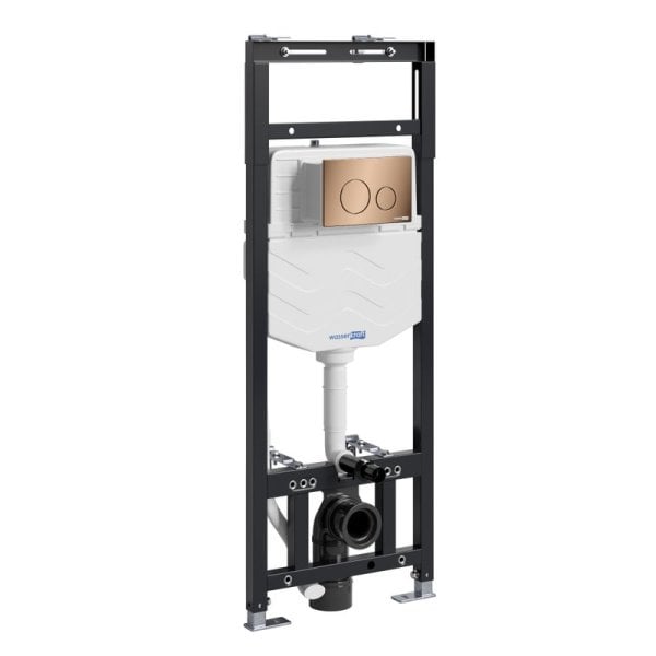 Инсталляция с кнопкой Wasserkraft Альме (Alme) 15TLT.010.ME.RG02