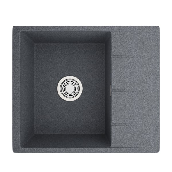 Мойка кухонная Emar Quartz EMQ-1580.Q, антрацит
