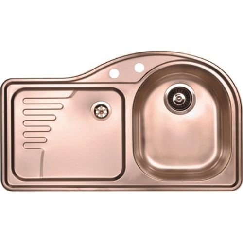 Мойка FUTUR 40 R MONARCH COPPER 845x510, в комп.с сифоном 1130555,