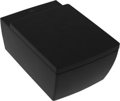 Чаша для унитаза подвесного Villeroy & Boch Memento 2.0 4633R0S5 ebony, ceramicplus