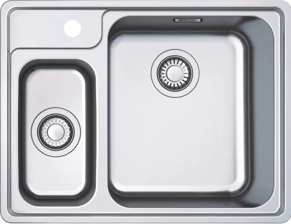Мойка кухонная Franke Bell BCX 260 TL нержавеющая сталь