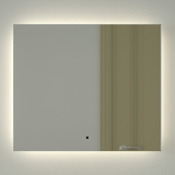 Зеркало Defesto Glow DF 2506RH 70х60 с LED-подсветкой, 4 500 K, инфракрасный выключатель