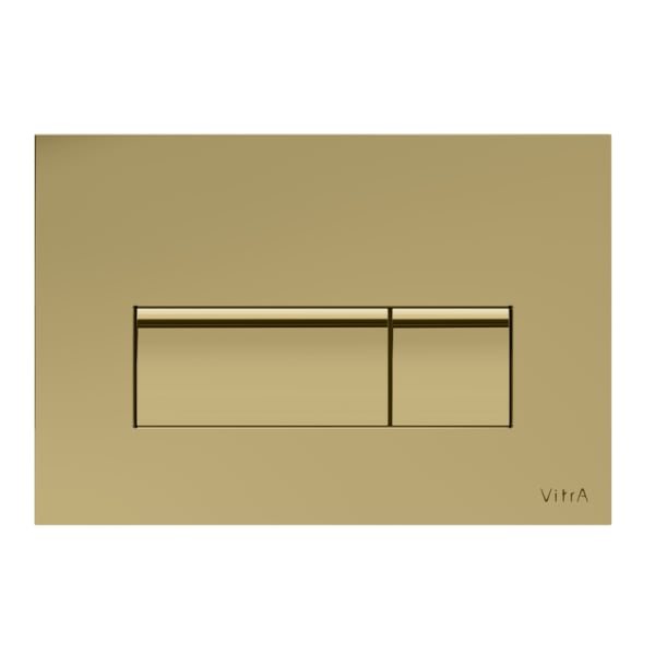 Кнопка смыва VitrA Root Square 740-2324, золото глянец