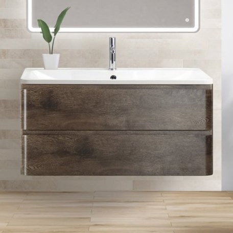 Тумба под раковину без столешницы BelBagno Albano 80 подвесная, robere nature grigio