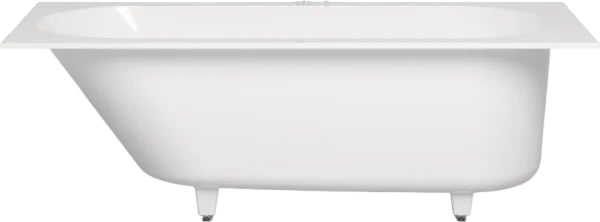 Ванна из искусственного камня Salini Ornella Kit S-Sense 170x70 см, встраиваемая, матовая белая, на 