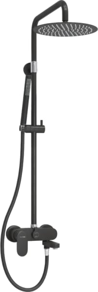 Душевая стойка Wasserkraft Elbe 7400 A174.258.217.CB, черная