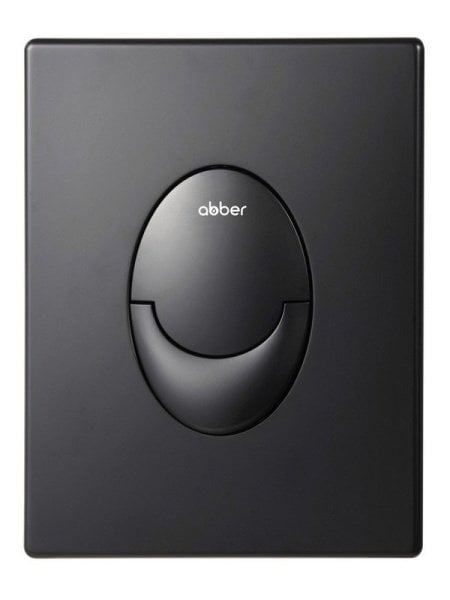 Кнопка смыва для инсталляции Abber AC0125MB АБС-пластик, цвет матовый черный