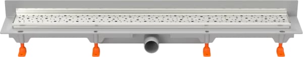 Душевой трап (лоток) MCH Chudej Square CH650SN2 65 см, хром