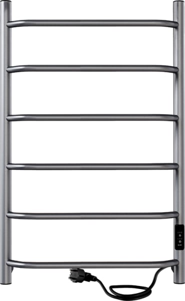 Полотенцесушитель электрический Indigo Roof Lux LCRLE80-50GFMRt graphite metallic