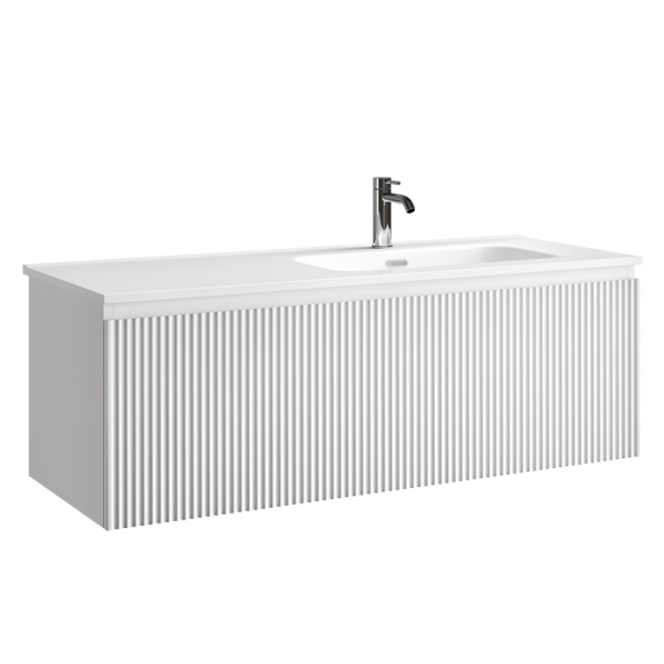 Тумба под раковину Sancos Snob R 1.0 120 подвесная Bianco (белый), SNR1.0120RW