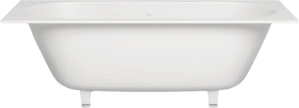 Ванна из искусственного камня Salini Ornella Axis S-Stone 180x80 см, встраиваемая, матовая белая, на