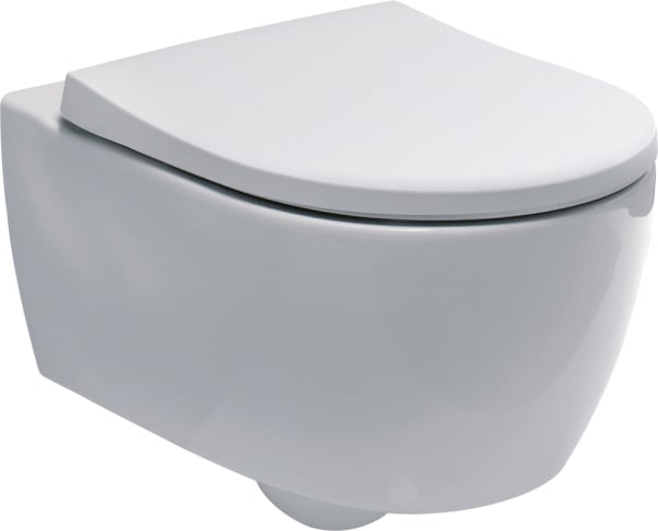 Унитаз подвесной Geberit iCon сиденье iCon Slim 500.670.01.1