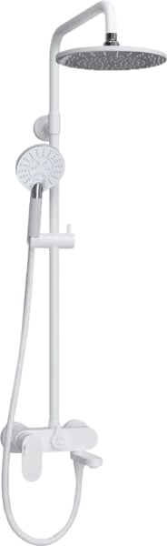 Душевая стойка Wasserkraft Mindel 8500 A185.067.058.WM, белая