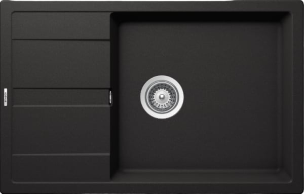 Мойка кухонная Schock Optima 60D Max Cristalite неро