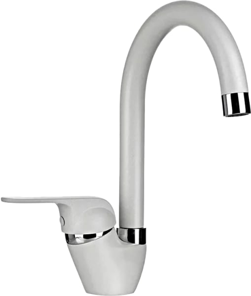 Смеситель для кухни Granula 1024, алюминиум