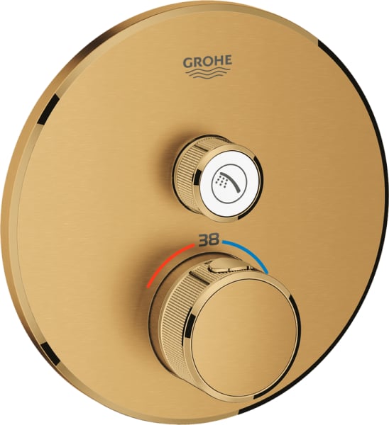 Термостатический смеситель встраиваемый Grohe Grohtherm SmartControl 29118GN0 для душа, холодный рас