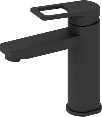 Смеситель для раковины Wonzon & Woghand WW-88139010-MB черный матовый