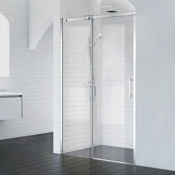Душевая дверь в нишу BelBagno Acqua BF-1-110-C-Cr стекло прозрачное
