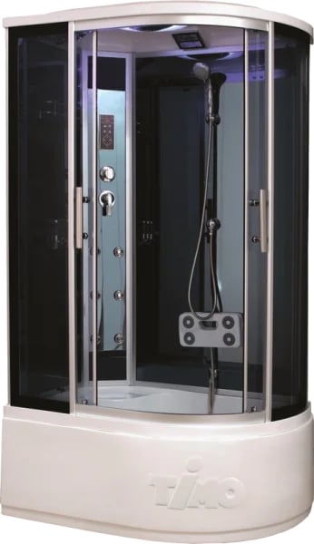 Душевая кабина Timo Standart T-1120L с высоким поддоном, с сиденьем