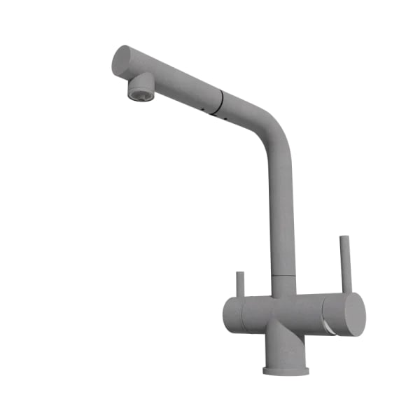 Смеситель для кухни Emar Quartz ЕСВ 7017 алмаз
