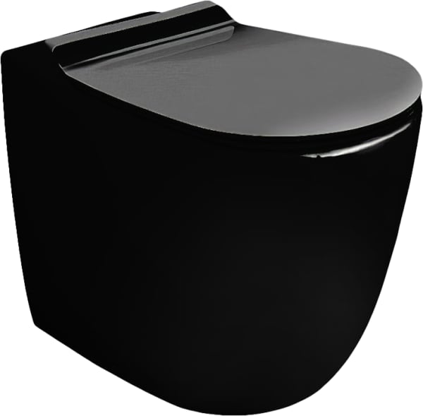 Унитаз приставной напольный Simas Vignoni VI 01 nero