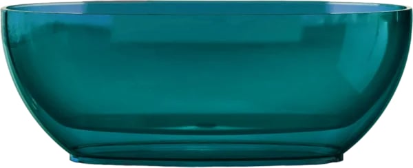 Акриловая ванна Abber Kristall 170x75 см, AT9703Aquamarin