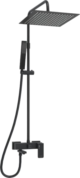 Душевая стойка Wasserkraft Abens 2000 A277.162.218.BM, черная