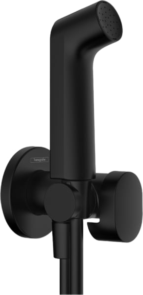 Гигиенический душ Hansgrohe Bidette S 1jet 29230670 матовый черный