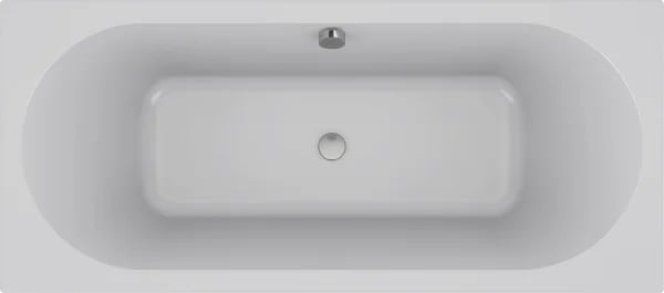 Ванна из искусственного камня Jacob Delafon Odeon Rive Gauche E6D152-00 170x75 см, пристенная, белая