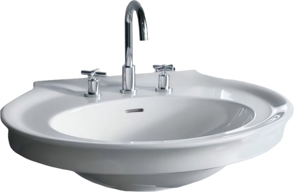 Раковина Hatria Dolcevita Y0EW01 75 см, белая, овальная