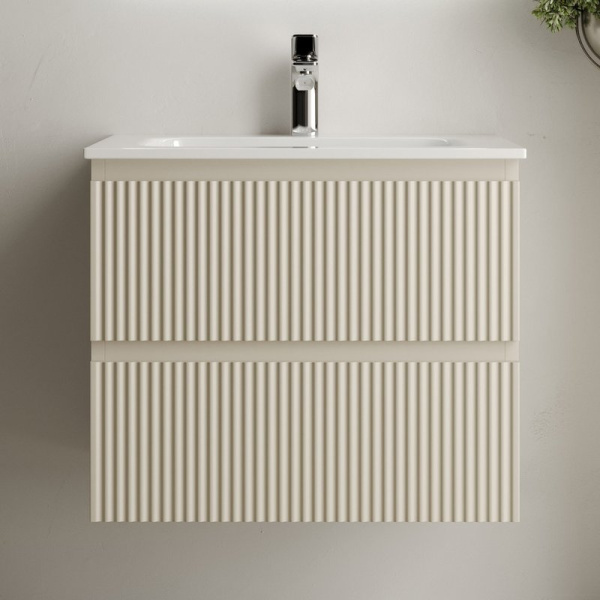 Тумба с раковиной Sancos Snob R 60 см, beige soft