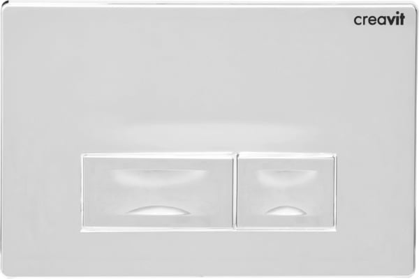 Кнопка смыва Creavit Ore GP3004.00 хром глянцевый