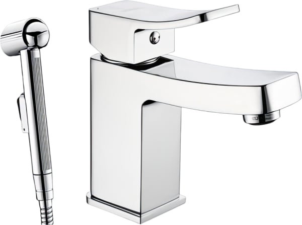 Смеситель для раковины Wasserkraft Aller 1068 с гигиеническим душем